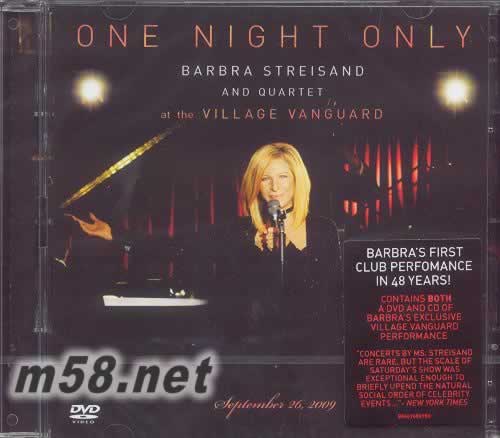 Barbra Streisand Live At the Village Vanguard 歐洲版專輯正面圖片