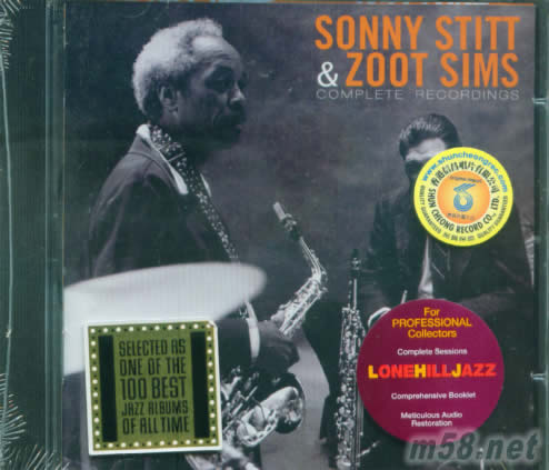 Sonny Stitt & Zoot Sims Complete Rocordings專輯正面圖片