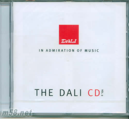 THE DALI CD IN ADMIRATION OF MUSIC VOL.2 達尼光盤第2冊專輯正面圖片