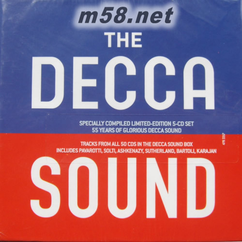 THE DECCA SOUND迪卡之聲(5CD套裝)限量版專輯正面圖片