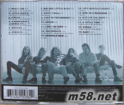 The Ultimate Collection專輯背面圖片