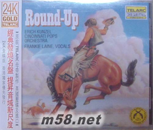 ROUND UP 西部牛仔圍捕(24K金版)專輯正面圖片