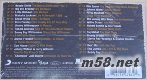 Blues The Perfect Blues Collection完美典藏藍調精選(限量大套裝)套裝底面圖片