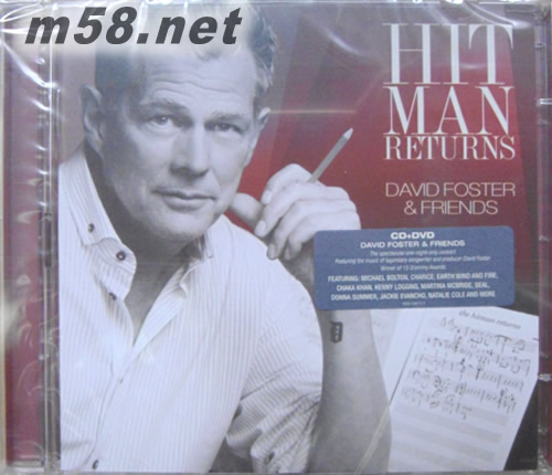 大衛與他的朋友們Hit Man Returns 歐版專輯正面圖片