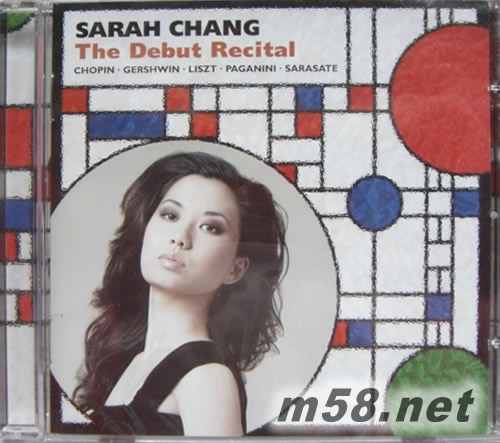 Sarah Chang: Debut張莎拉的首張小提琴個人專輯(美國名家名演系列)專輯正面圖片