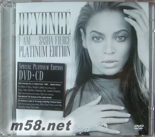 雙面碧昂絲 I AM SASHA FIERCE (PLATINUM EDITION白金慶功版)專輯正面圖片