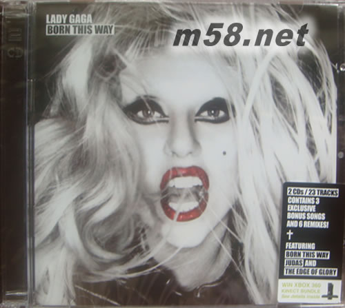 Born This Way 天生完美(2CD精裝盤)香港版專輯正面圖片