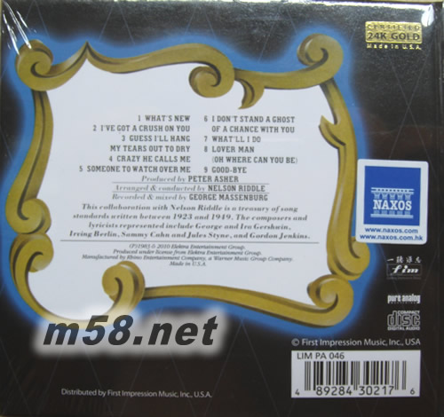 What’s New 24k GOLD專輯背面圖片