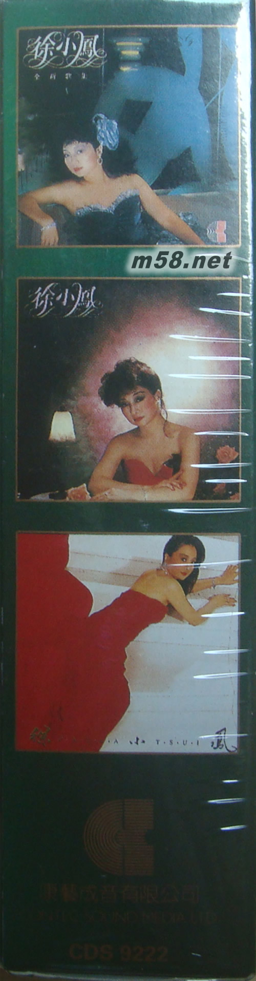 全新歌集 套裝 綠色封面專輯側面圖片