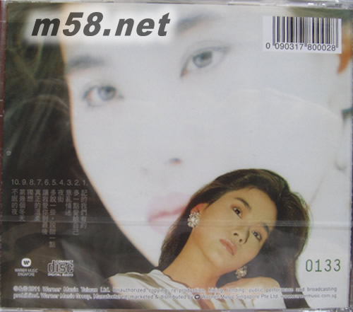 記得我們有約(限量一千張)專輯背面圖片