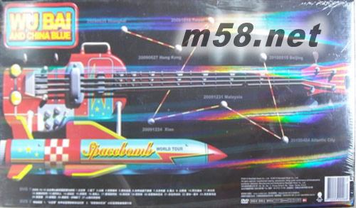 太空彈世界巡迴演唱會精選實錄DVD(限量豪華大包裝版)專輯背面圖片