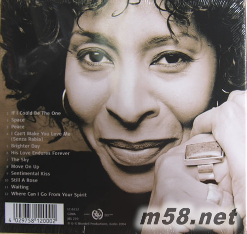 現(xiàn)象 PHENOMENAL WOMAN專(zhuān)輯背面圖片