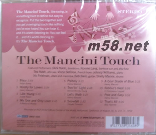 THE MANCINI TOUCH曼西尼風格專輯背面圖片