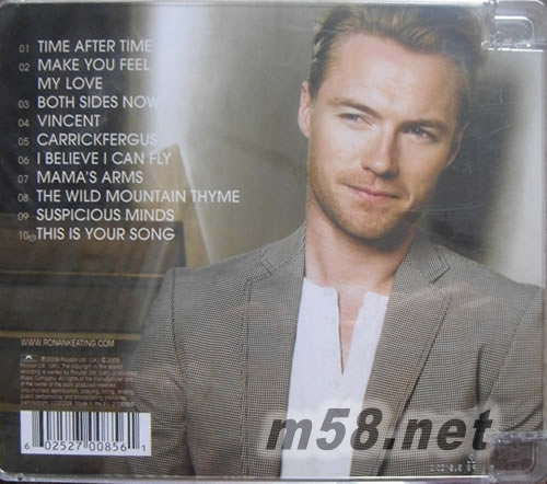 Songs For My Mother專輯背面圖片