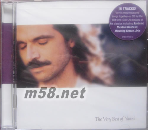 2000年最新精選 THE VERY BEST OF YANNI 2000 美版 新世紀(jì)純音樂專輯正面圖片