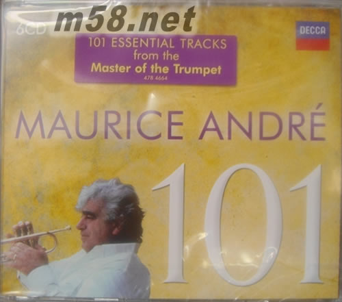Maurice Andre 101安德烈小喇叭名曲 101古典系列6CD套裝專輯正面圖片
