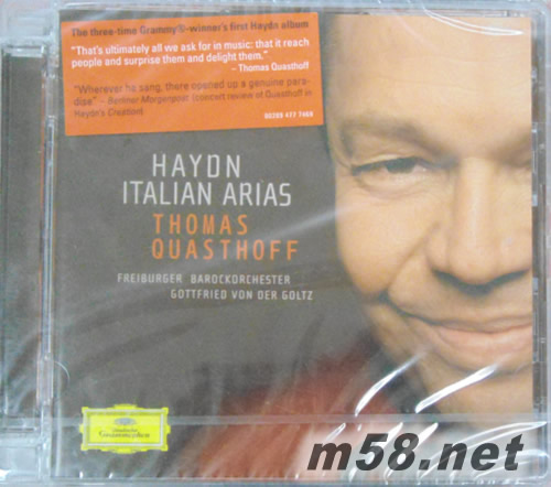 海頓:義大利歌劇詠嘆調Haydn:Italian Arias專輯正面圖片