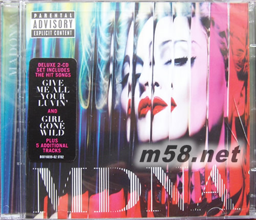 MDNA(Deluxe Edition)美版專輯正面圖片