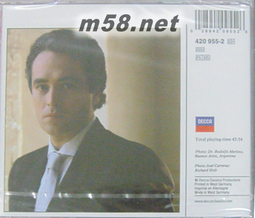 中南美彌撒MISA CRIOLLA專輯背面圖片