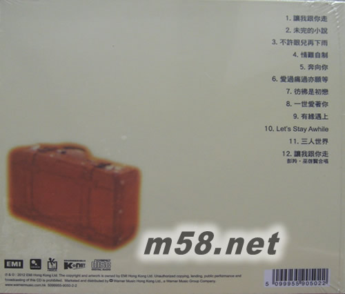 未完的小說 (金碟) (華納+EMI金唱片復刻王系列)專輯背面圖片