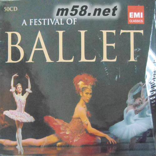 芭蕾慶典 古今大匯演 A FESTIVAL OF BALLET 50CD大套裝專輯正面圖片