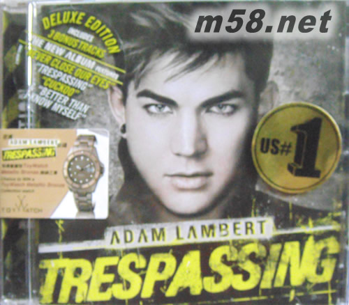 華麗入侵Trespassing (Deluxe Version)專輯正面圖片