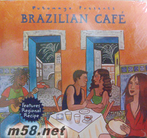 Putumayo Presents: brazilian cafe 巴西咖啡 美版專輯正面圖片