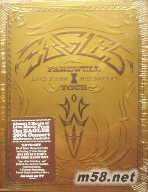 Farewell Live From Melbourne 2DVD專輯正面圖片