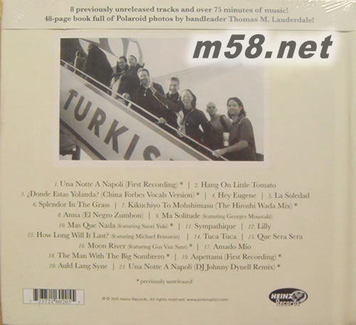 A RETROSPECTIVE 戀戀情深專輯背面圖片