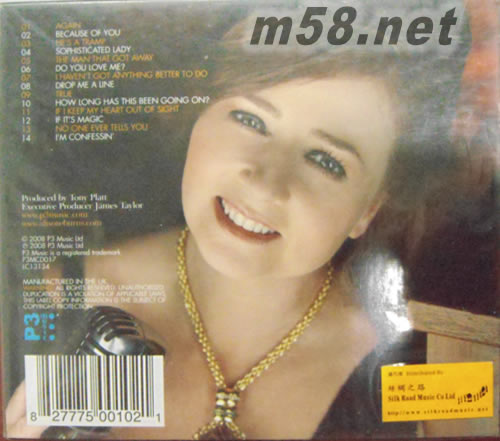 凌晨一點 爵士樂吉他演奏專輯背面圖片