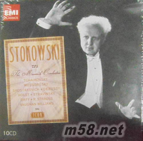 斯托科夫斯基的EMI偉大錄音集(10CD大套裝)專輯正面圖片