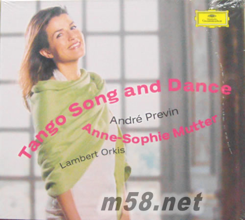 探戈之歌與舞 LAMBERT ORKIS 穆特小提琴專輯正面圖片