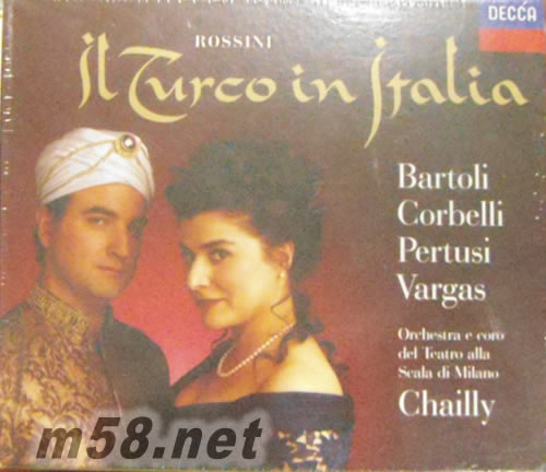 羅西尼:義大利的土耳其人 Rossini:Il turco in Italia專輯正面圖片