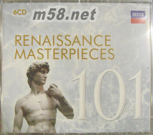 101 Renaissance Masterpieces 文藝復興名曲101專輯正面圖片