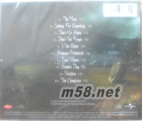 魔界傳奇 The Mass 新世紀(jì)純音樂專輯背面圖片