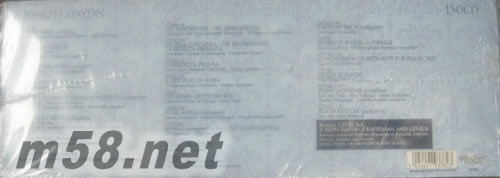 HAYDN EDITION 海頓作品全集【150CDs】大套裝專輯背面圖片