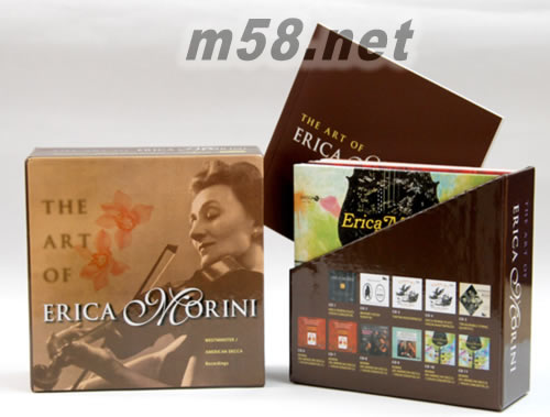 THE ART OF ERICA MORINI 小提琴家艾莉卡.莫莉妮-(11 CD)韓國版專輯正面圖片