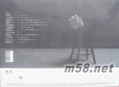 再見你好嗎(臺版)專輯背面圖片