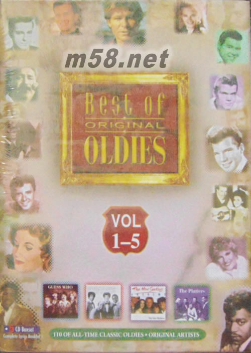 Best of Original Oldies (5CD)套裝專輯正面圖片