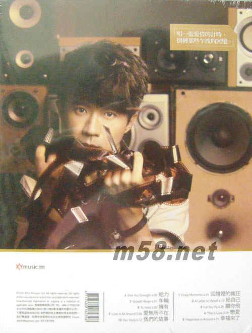 回憶里的瘋狂專輯背面圖片