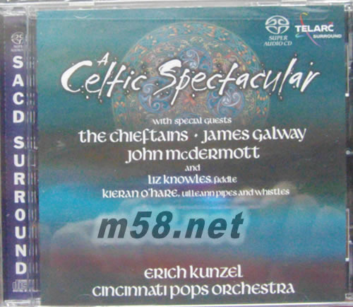 A Celtic Spectacular 愛(ài)爾蘭民俗音樂(lè)極品發(fā)燒盤 SACD專輯正面圖片