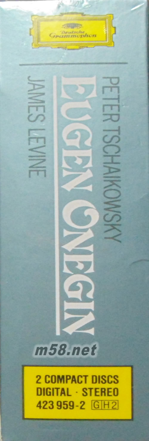 Tchaikovsky: Eugen Onegin 歌劇老柴(藍色封面)專輯側面圖片