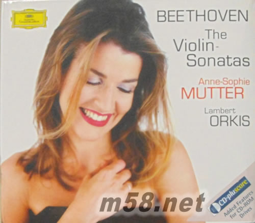 Beethoven The Complete Violin Sonatas 貝多芬小提琴奏鳴曲全集4CD套裝專輯正面圖片