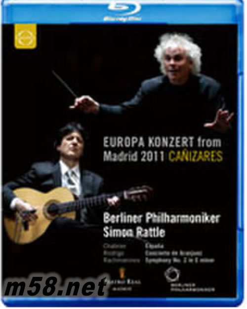 2011歐洲音樂會(huì) 在西班牙馬德里 Europa Konzert 2011 from Madrid (藍(lán)光blu-ray)專輯正面圖片