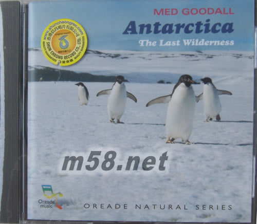 Antarctica THE LAST WILDERNESS 南極洲最后的雪野 新世紀純音樂專輯正面圖片