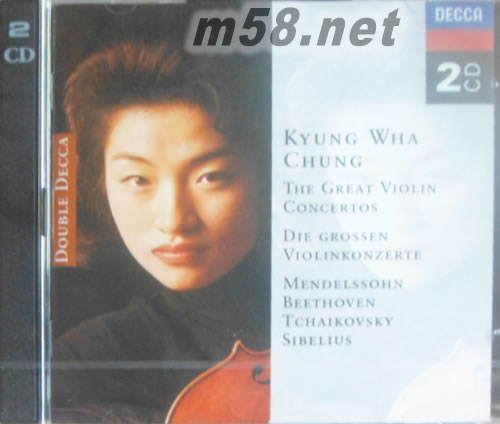 偉大的小提琴協奏曲MENDELSSOHN/BEETHOVEN(古典愛好者必備)專輯正面圖片