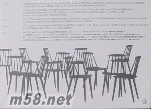 精選到無朋友 (4CD + DVD)套裝專輯背面圖片