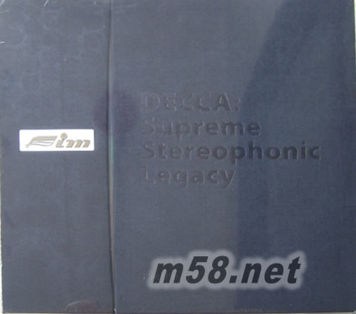 FIM - Decca LegacyVol. I-IV (LimitedEdition)一聽鐘情-迪卡典藏 全球限量珍藏集專輯正面圖片