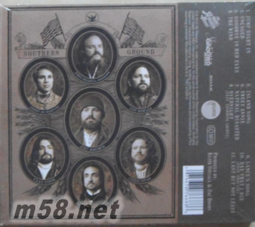 Uncaged專輯背面圖片