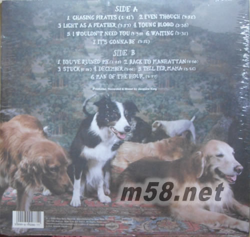 The Fall 紐約的春天 黑膠 美國版專輯背面圖片